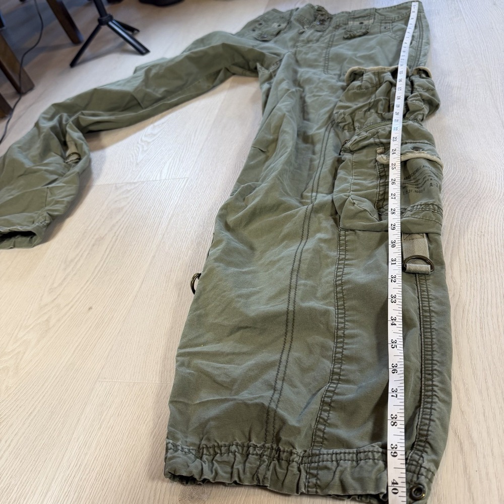 Vintage Y2K Abercrombie & Fitch Military Cargo Pants Womens Size 6 - Picture 7 of 13